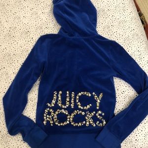 Juicy couture royal blue jacket